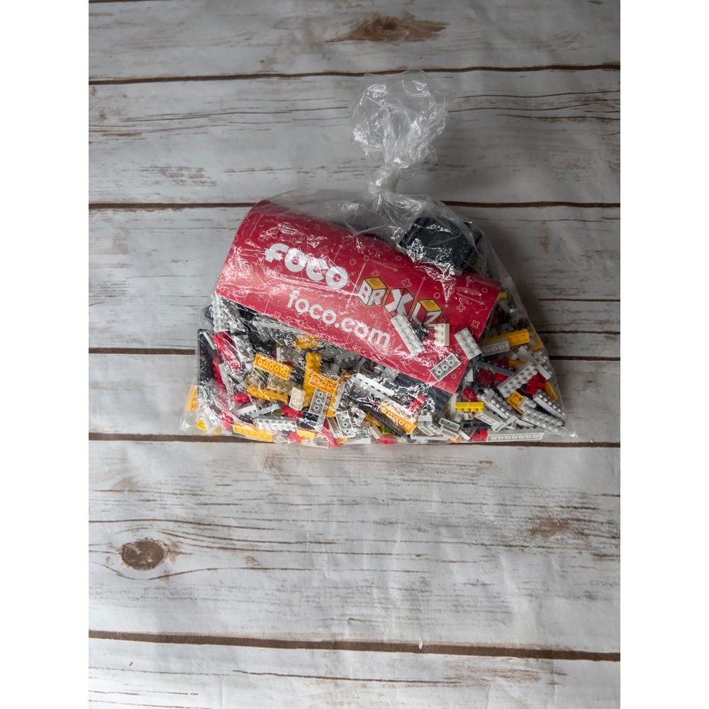 FOCO BRXLZ Building Blocks Multicolor Bulk Lot 10.6 oz Micro Bricks OS